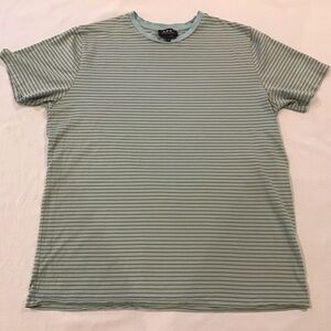 A.P.C. Men’s Striped T Shirt Size XL